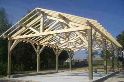 charpente hangar