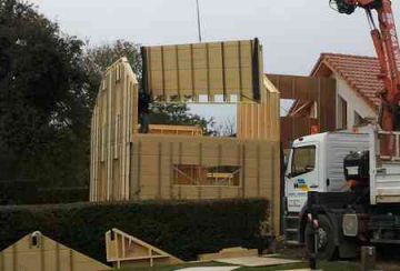 Levage agrandissement bois en Meuse